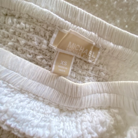 Michael Kors smocked eyelet maxi dress XS - Picture 8 of 11